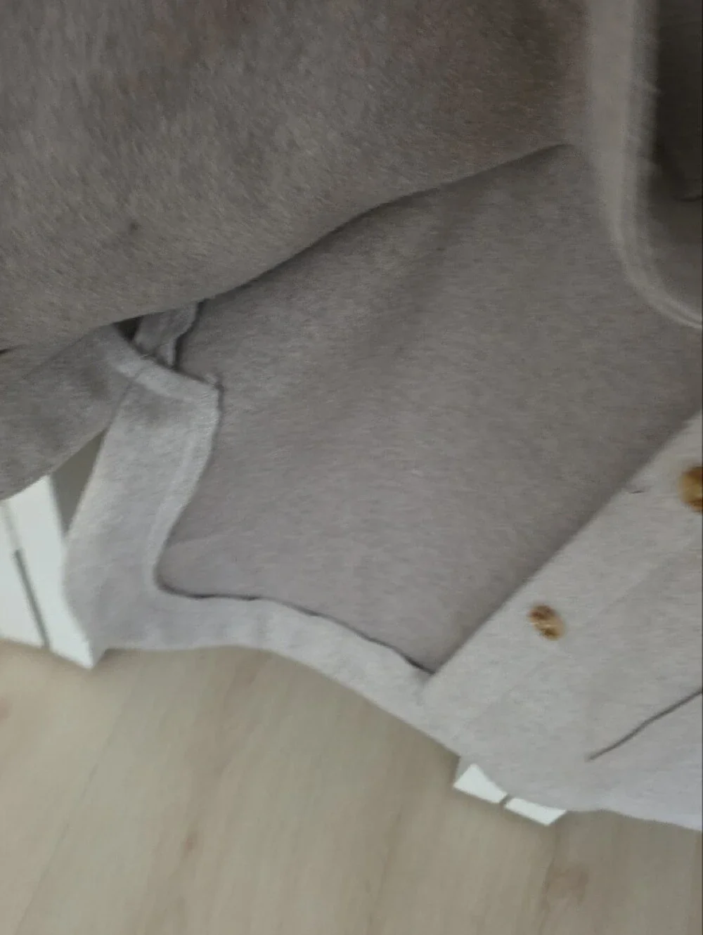 Banana Republic Light Beige Wool-Blend Shacket